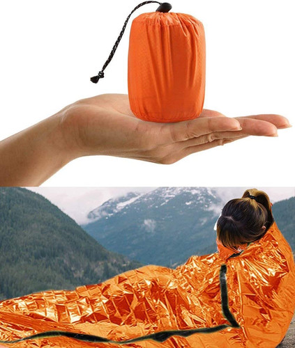 Emergency bivvy bag - bag,, reusable