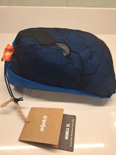 Alpkit hunka bivvy bag blue - hunka,